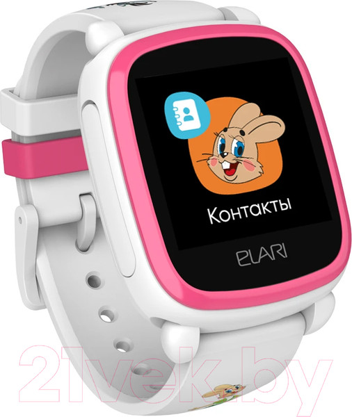 Изображение товара Умные часы детские Elari KidPhone / KP-NP (белый)