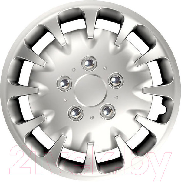 Изображение товара Набор колпаков VERSACO Bolt NC 16" / 16BOLTNCS (4шт, серебристый)