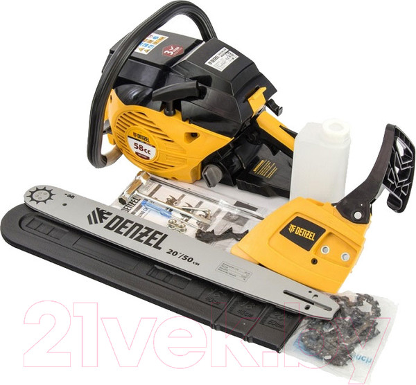Изображение товара Бензопила цепная Denzel DGS-5820 (95235)