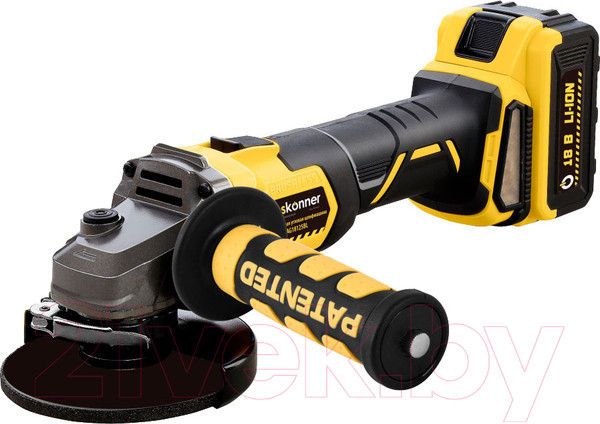 Изображение товара Угловая шлифовальная машина Hanskonner HAG18125BL