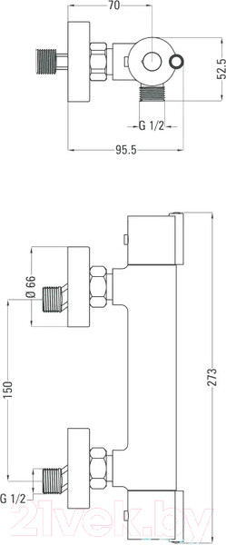 Изображение товара Смеситель Deante Joko BOJ 04BT