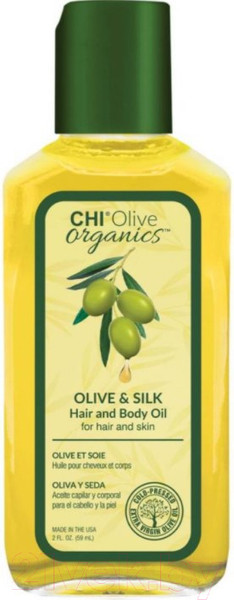 Изображение товара Масло для волос CHI Olive Organics Olive & Silk Hair and Body Oil (59мл)