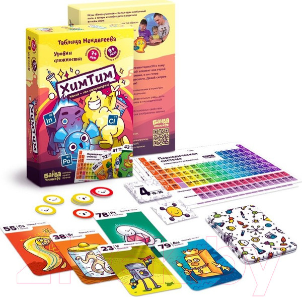 Изображение товара Настольная игра Банда Умников ХимТим / УМ456
