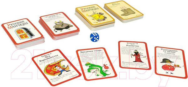 Изображение товара Настольная игра Мир Хобби Русский манчкин / 915245