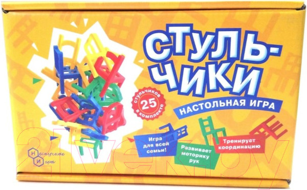 Изображение товара Настольная игра Нескучные игры Стульчики / 68827