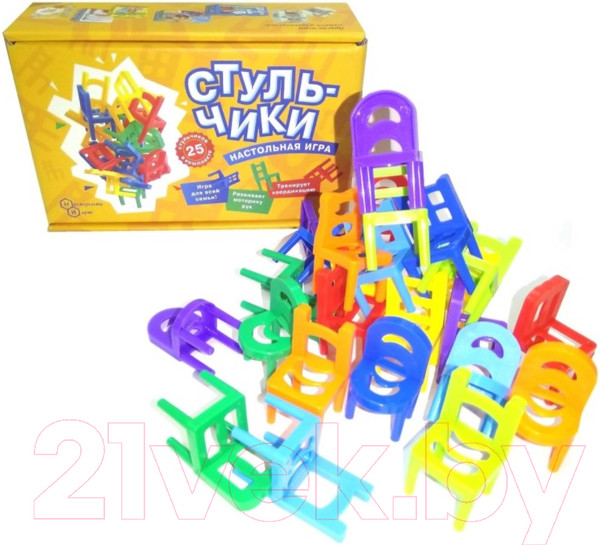 Изображение товара Настольная игра Нескучные игры Стульчики / 68827