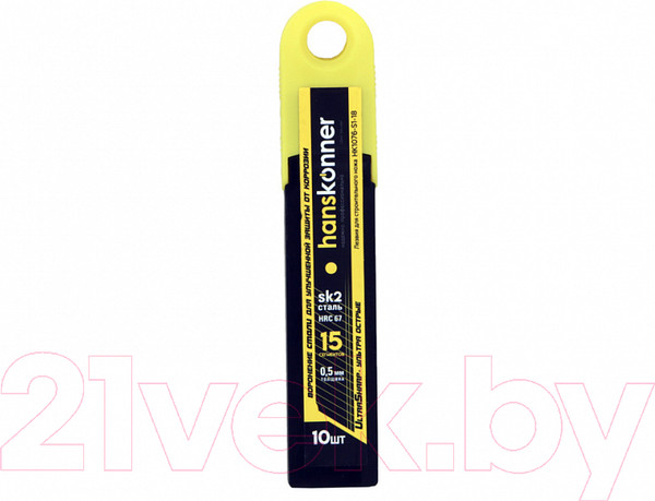 Изображение товара Набор сменных лезвий Hanskonner HK1076-S1-18