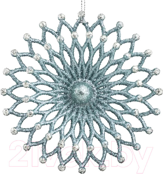 Изображение товара Елочная игрушка Erich Krause Decor Снежинка двухслойная / 44805