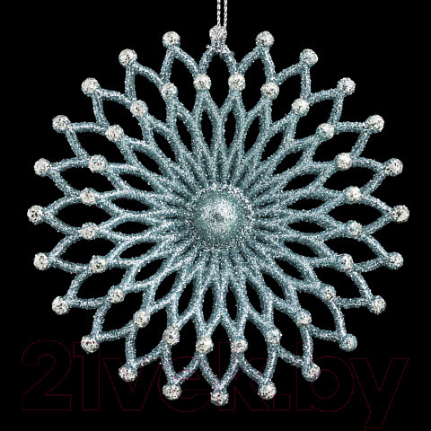 Изображение товара Елочная игрушка Erich Krause Decor Снежинка двухслойная / 44805