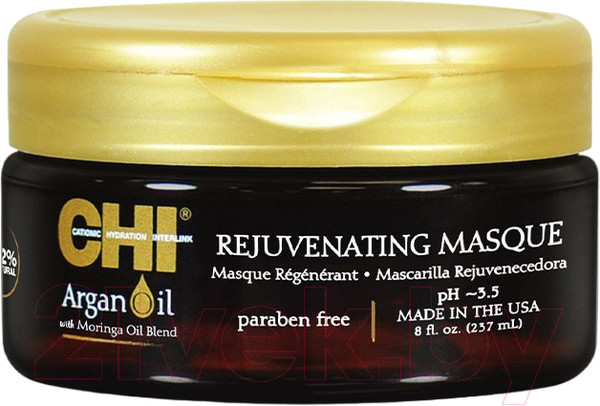 Изображение товара Маска для волос CHI Argan Oil Rejuvenating Masque Для поврежденных волос (237мл)