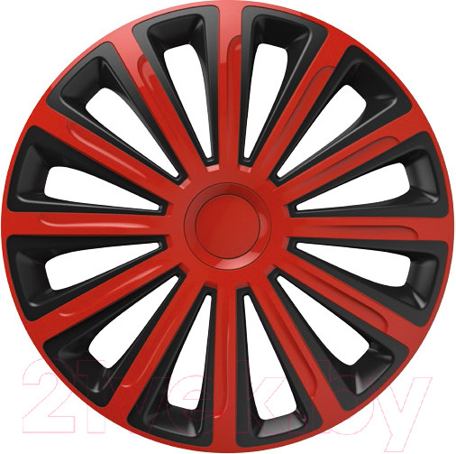 Изображение товара Набор колпаков VERSACO Trend 15" / 15TRENDRB (4шт, красный/черный)