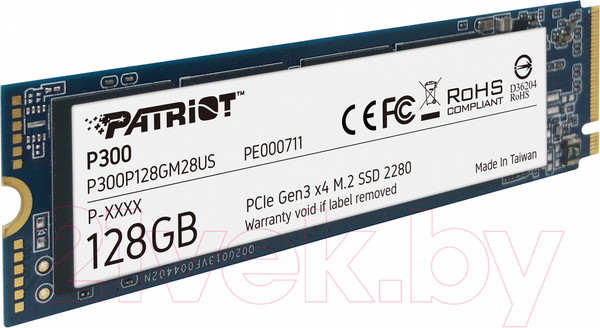Изображение товара SSD диск Patriot P300 128GB M2 (P300P128GM28)