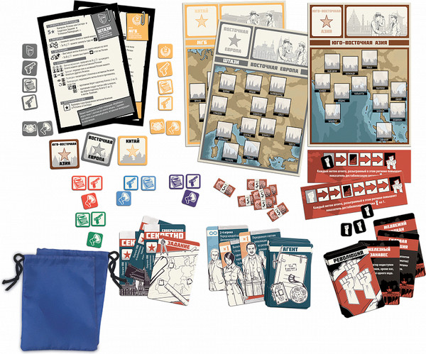 Изображение товара Дополнение к настольной игре Звезда Агенты. Щит и меч. Большая игра / 8989