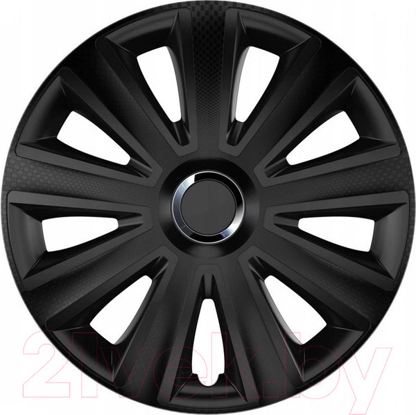 Изображение товара Набор колпаков VERSACO Aviator 16" / 16AVIATORCB (4шт, черный/карбон)