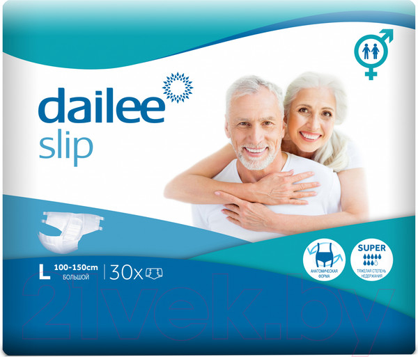 Изображение товара Подгузники для взрослых Dailee Super Large (30шт)