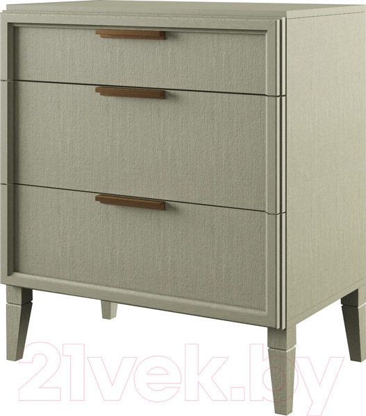 Изображение товара Комод Молодечномебель Charlie B-3 (серый агат)