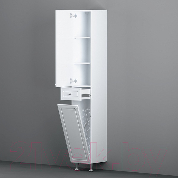 Изображение товара Шкаф-пенал для ванной RedBlu by Damixa Palace One / M41CSR0303WG