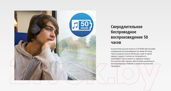 Изображение товара Беспроводные наушники Panasonic RB-HF420BGEA