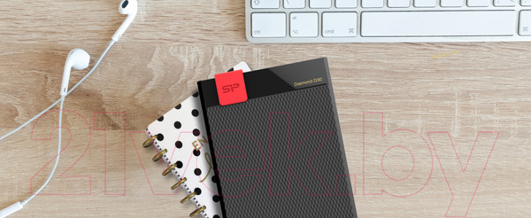 Изображение товара Внешний жесткий диск Silicon Power Diamond D30 2TB (SP020TBPHDD3SS3K)