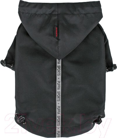 Изображение товара Дождевик для животных Puppia Base Jumper / PEAF-RM03-BK-XL (черный)