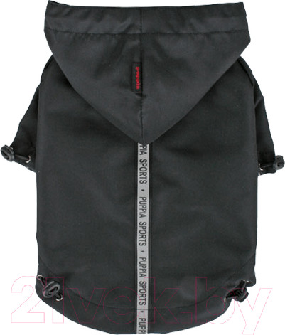 Изображение товара Дождевик для животных Puppia Base Jumper / PEAF-RM03-BK-3L (черный)