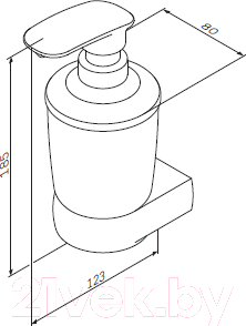 Изображение товара Дозатор для жидкого мыла AM.PM Sensation A3036900