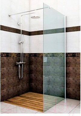 Изображение товара Душевая стенка Стеклоконтакт 8М-2000х1095 R (матовое стекло)