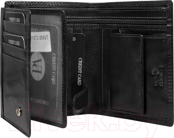 Изображение товара Портмоне Cedar Buffalo Wild D1072-BMVT (черный)