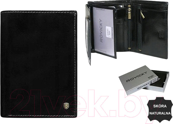 Изображение товара Портмоне Cedar Rovicky N575-RVT (черный)
