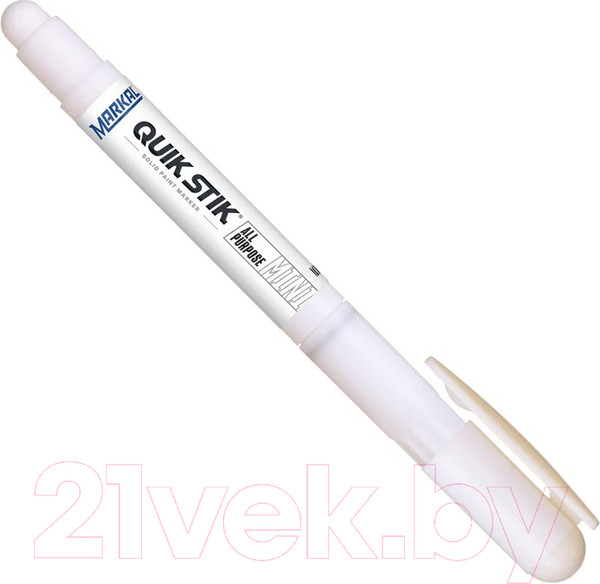 Изображение товара Маркер строительный Markal Pocket Quik Stik Mini 61126 (белый)