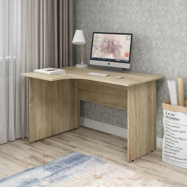 Изображение товара Письменный стол Славянская столица С-1-12Л (дуб сонома)