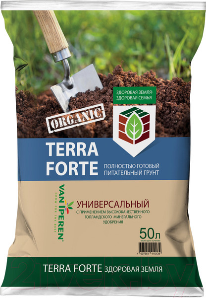 Изображение товара Грунт для растений Terra Vita Forte Здоровая земля 4607951410139 (50л)