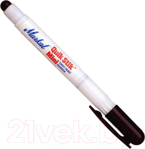 Изображение товара Маркер строительный Markal Pocket Quik Stik Mini 61129 (черный)