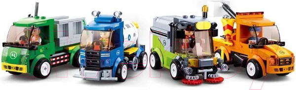 Изображение товара Конструктор Sluban Уборочная машина / M38-B0781B