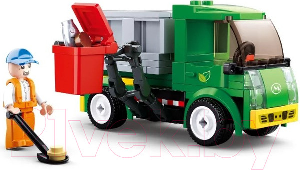 Изображение товара Конструктор Sluban Уборочная машина / M38-B0781B