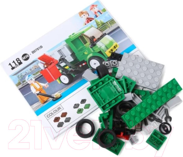 Изображение товара Конструктор Sluban Уборочная машина / M38-B0781B