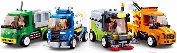 Изображение товара Конструктор Sluban Машина городских служб / M38-B0781D