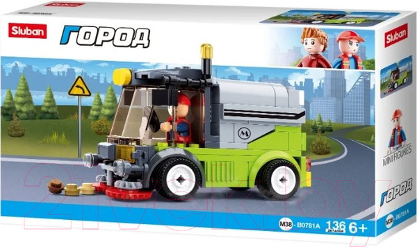 Изображение товара Конструктор Sluban Машина / M38-B0781A