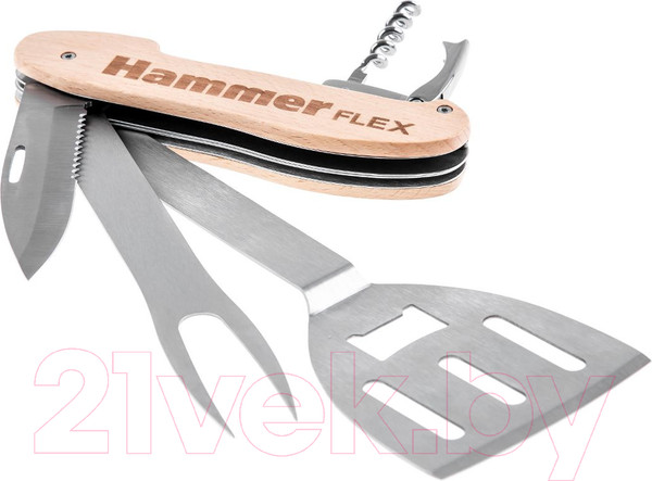 Изображение товара Набор столовых приборов походных Hammer Flex 310-310