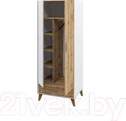 Изображение товара Шкаф Мебель-Неман Сканди МН-036-35 (дуб вотан/белый)