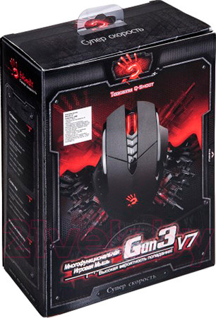 Изображение товара Мышь A4Tech Bloody V7 (черный)