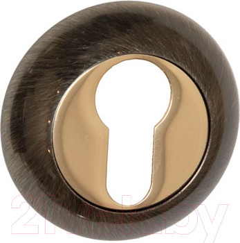 Изображение товара Накладка на цилиндр Lockstyle Круглая ET AB/PB (бронза/золото)