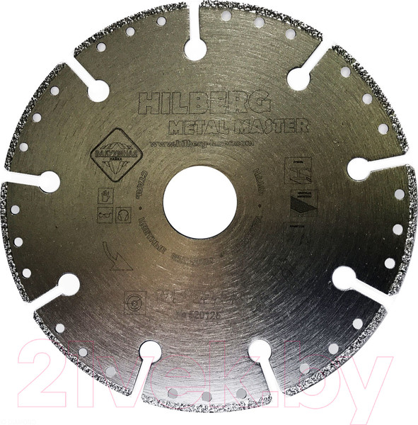Изображение товара Отрезной диск алмазный Hilberg Super Metal 125