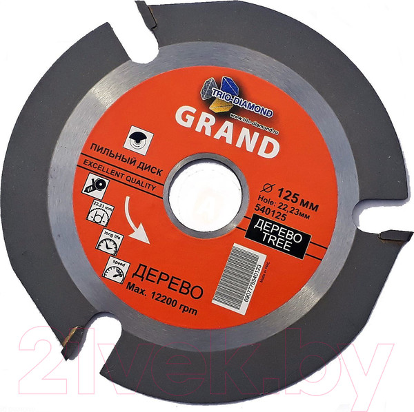 Изображение товара Пильный диск Trio Diamond 540125