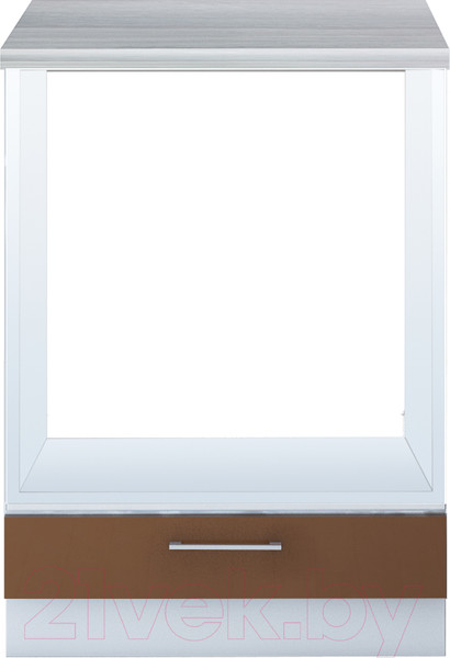 Изображение товара Шкаф под духовку Интерлиния Мила Gloss НШ60д (шоколад)