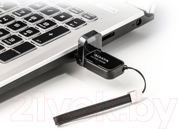 Изображение товара USB flash накопитель A-data DashDrive UV240 Black 32GB (AUV240-32G-RBK)