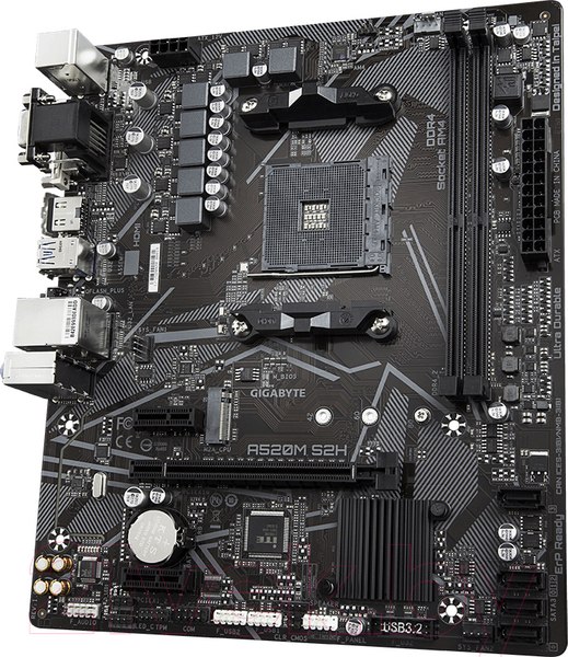 Изображение товара Материнская плата Gigabyte A520M S2H