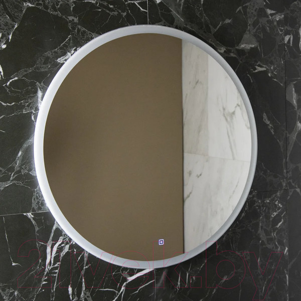 Изображение товара Зеркало Пекам Ring 80x80 / ring-80x80s (с подсветкой и сенсором на прикосновение)
