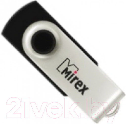 Изображение товара USB flash накопитель Mirex Swivel Black 64Gb (13600-FMURUS64)