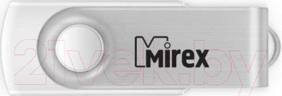 Изображение товара USB flash накопитель Mirex Swivel White 64Gb (13600-FMUSWT64)